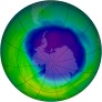 Antarctic Ozone 2001-10-20